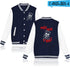 Sweater Baseball Uniform Trend Printing Long-Sleeved Cardigan